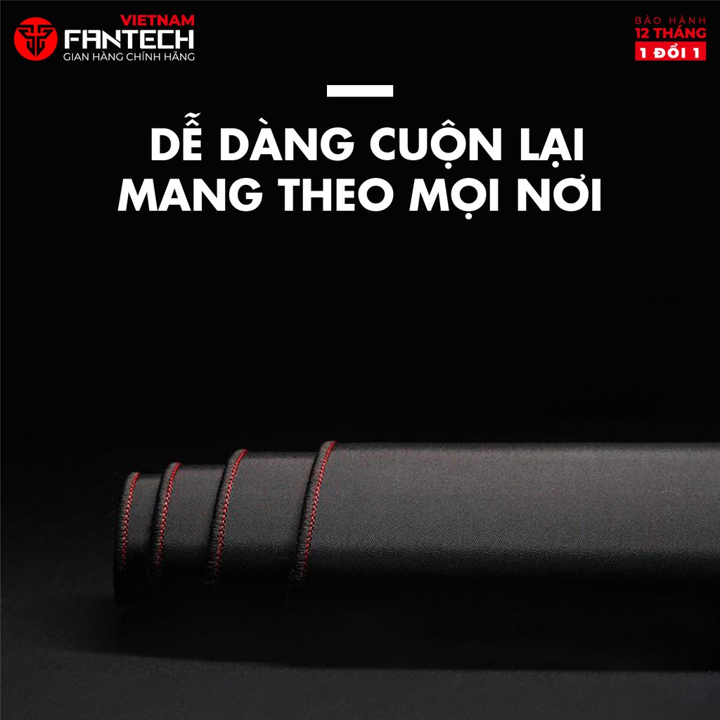 Đế Lót Chuột Cao Cấp FANTECH MPC900 ZERO-G Chất Liệu Cordura Siêu Bền Mịn Chống Xước Chống Mài Mòn - Hàng Chính Hãng