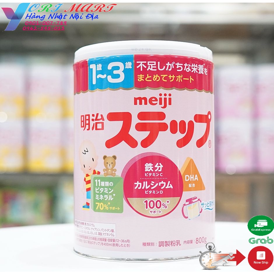 Sữa Meiji lon 800g/hộp nội địa Nhật (date thg4-2023)