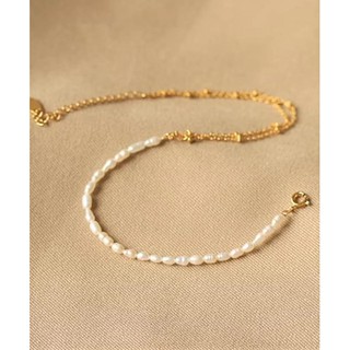 Lắc chân mạ vàng 14k và n.g.o.c t.r.a.i nước ngọt