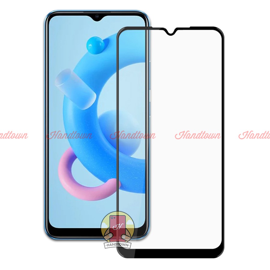 Kính Cường Lực 9H Mietubl Realme C20 C 20 Full Màn Đen Full Keo Thế Hệ Mới Chống Va Đập Trầy Xước Độ Trong Suốt Cao