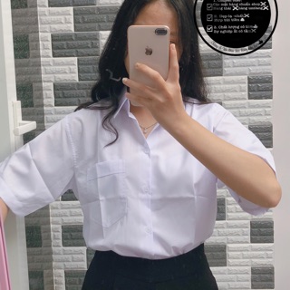 Sơ mi trắng tay lỡ