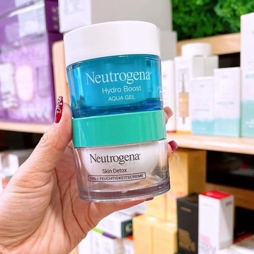 Trọn Bộ Sản Phẩm Dưỡng Ẩm - Cấp Nước - Thải Độc Neutrogena