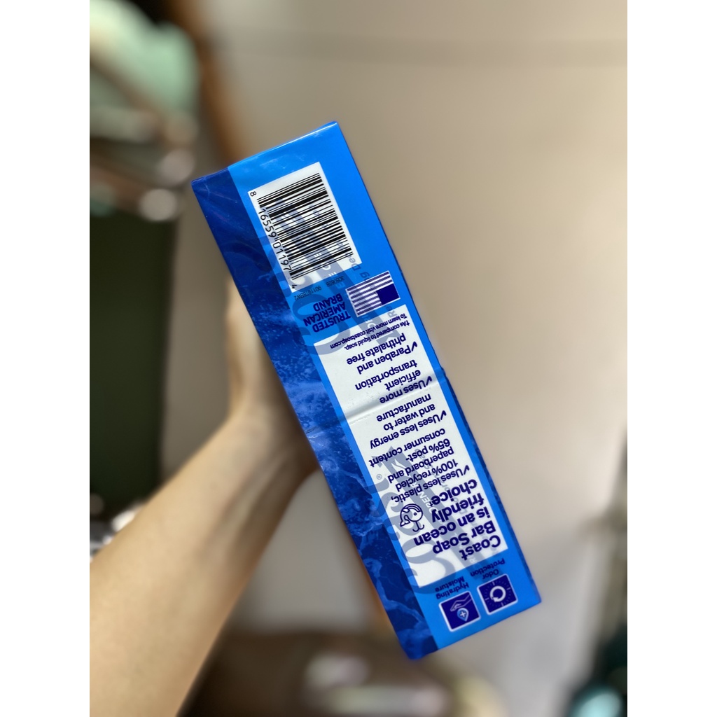 Nguyên Lốc 8 Cục Xà Bông Coast, Xà Phòng Coast 113g Hàng Mỹ