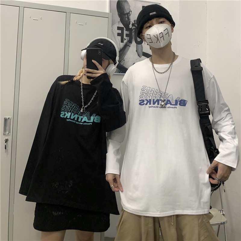 Áo thun tay dài form rộng Yinxx, áo sweater Unisex SW07