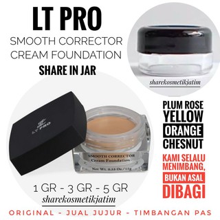 Image of (Share in Jar) LT Pro Smooth Corrector Cream Foundation Share in Jar