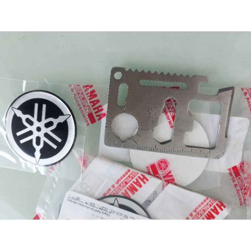 Logo nhựa nổi mềm 4,5 cm Yamaha