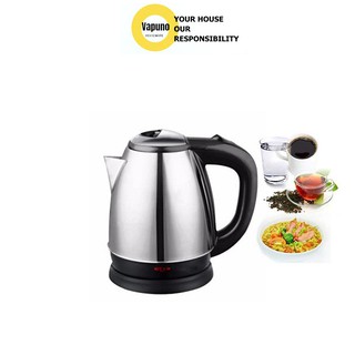 Ấm Đun Siêu Tốc Inox Cao Cấp Electric Kettle, Bình Đun Nước Siêu Tốc Dung Tích 1.8L