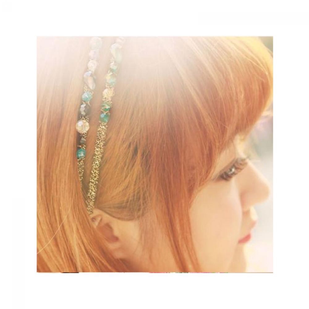 Cài tóc đính pha lê giả nhiều màu thời trang cho nữ