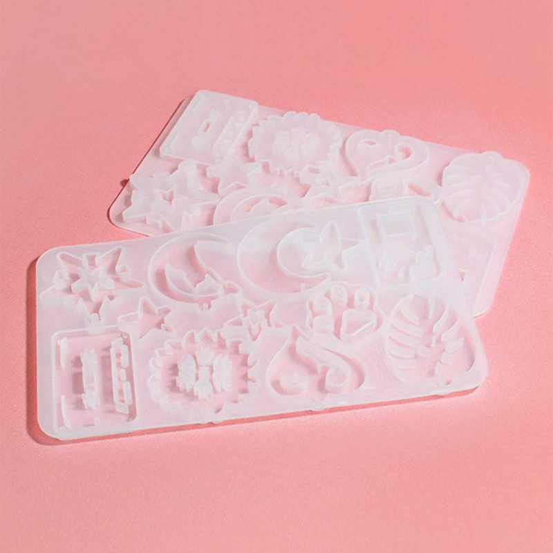 Khuôn Nhựa Làm Trang Sức Bông Tai DIY Cho Nữ