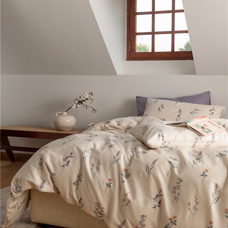 Cotton 100% hoa nhí cổ điển cao cấp | BigBuy360 - bigbuy360.vn