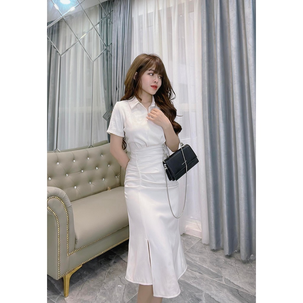 Váy somi nhún eo T52