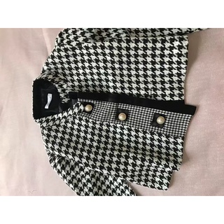 [ORDER] Áo Dạ Tweed Dáng Croptop Kiểu Mới Độc Lạ