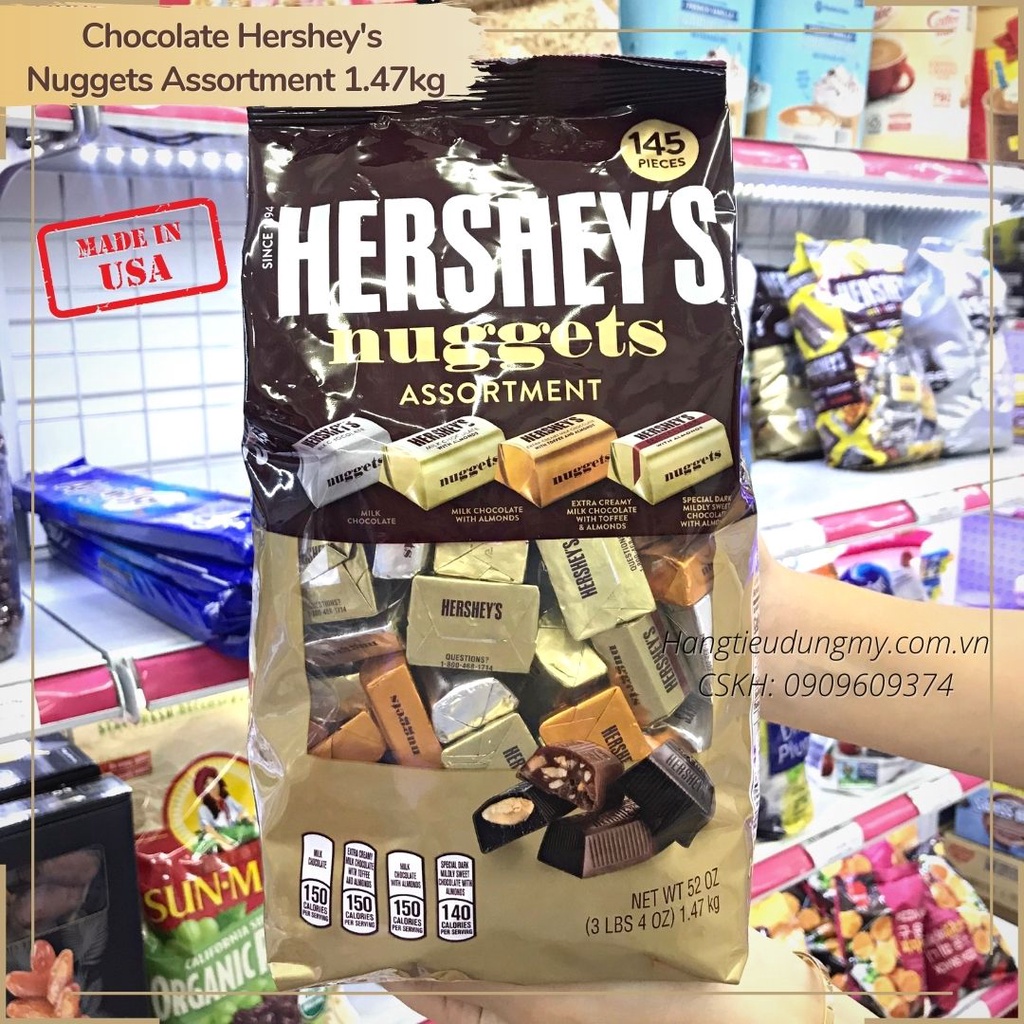 Chocolate Hershey's Nuggest Assortment 1.47kg