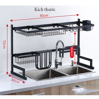 Kệ để chén bát đa năng làm bằng inox phủ sơn tĩnh điện cao cấp