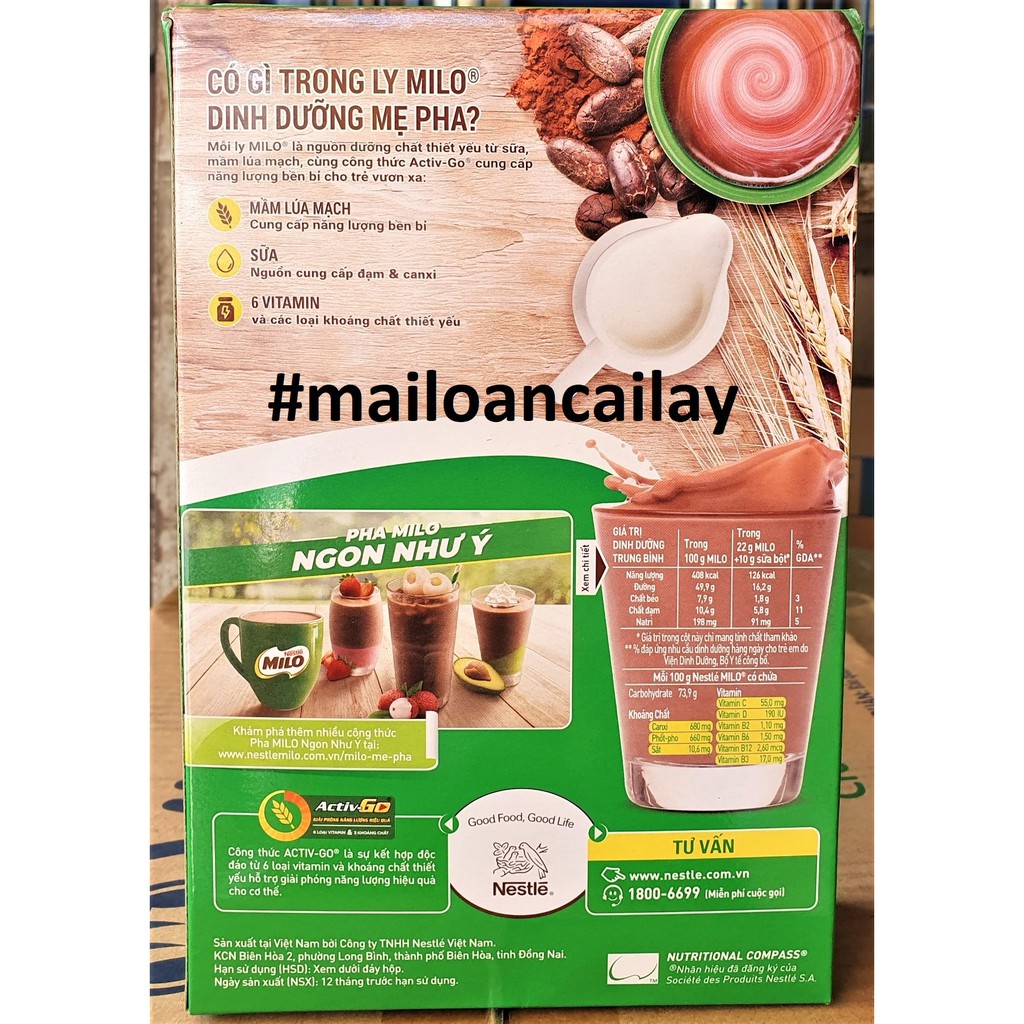 Sữa bột Milo 400g