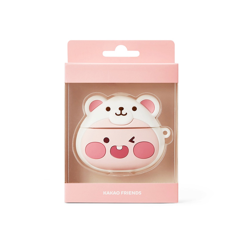 Hộp Đựng Tai Nghe Không Dây 3 Kakao Friends Snow Village Apeach