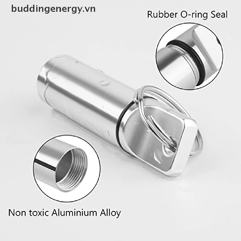 Hộp Đựng Thuốc Bằng Nhôm Chống Thấm Nước Tiện Dụng Cho Hoạt Động Ngoài Trời