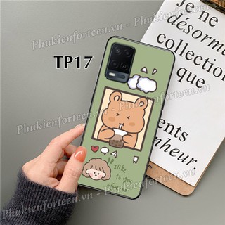 [Sale sốc] Ốp lưng Oppo A54 - Oppo A74 in hình gấu, hoạt hình đáng yêu, ốp Oppo chống bám bẩn, cực bền.