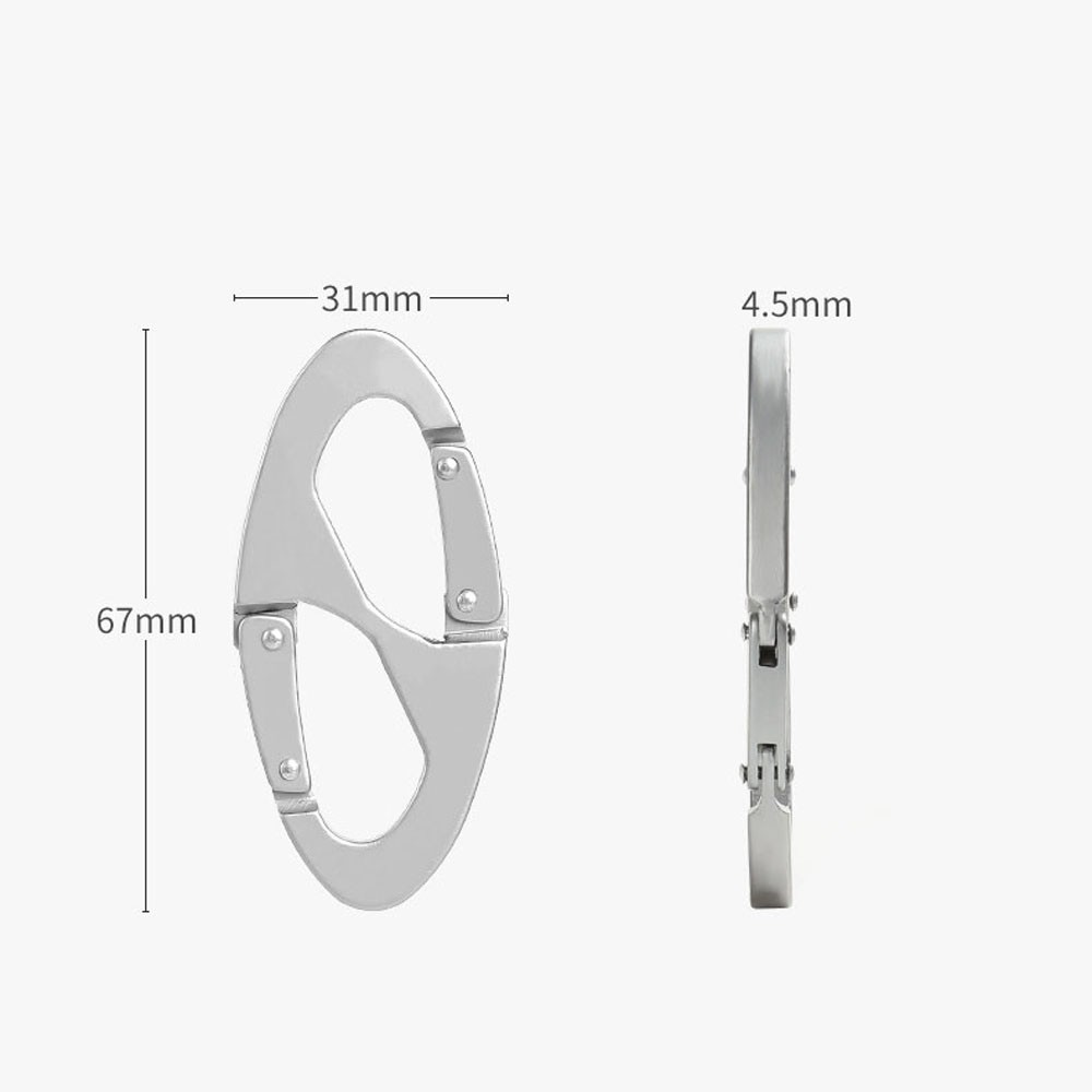 Móc Khóa Số 8 Sinh Tồn Đa Năng