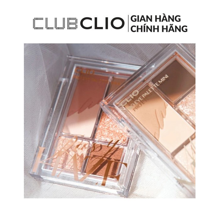 Bảng Màu Mắt Mini Clio Pro Eye Palette Mini 4G