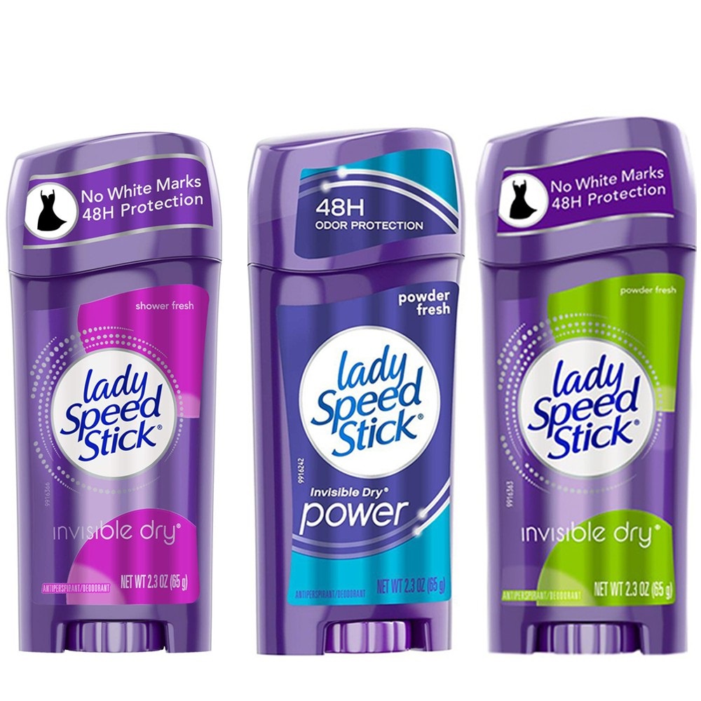 Sáp Khử Mùi Nữ Lady Speed Stick Invisible Dry Power 65g