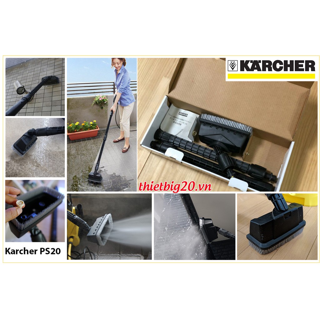 ĐẦU CHÀ SÀN ÁP LỰC KARCHER PS20