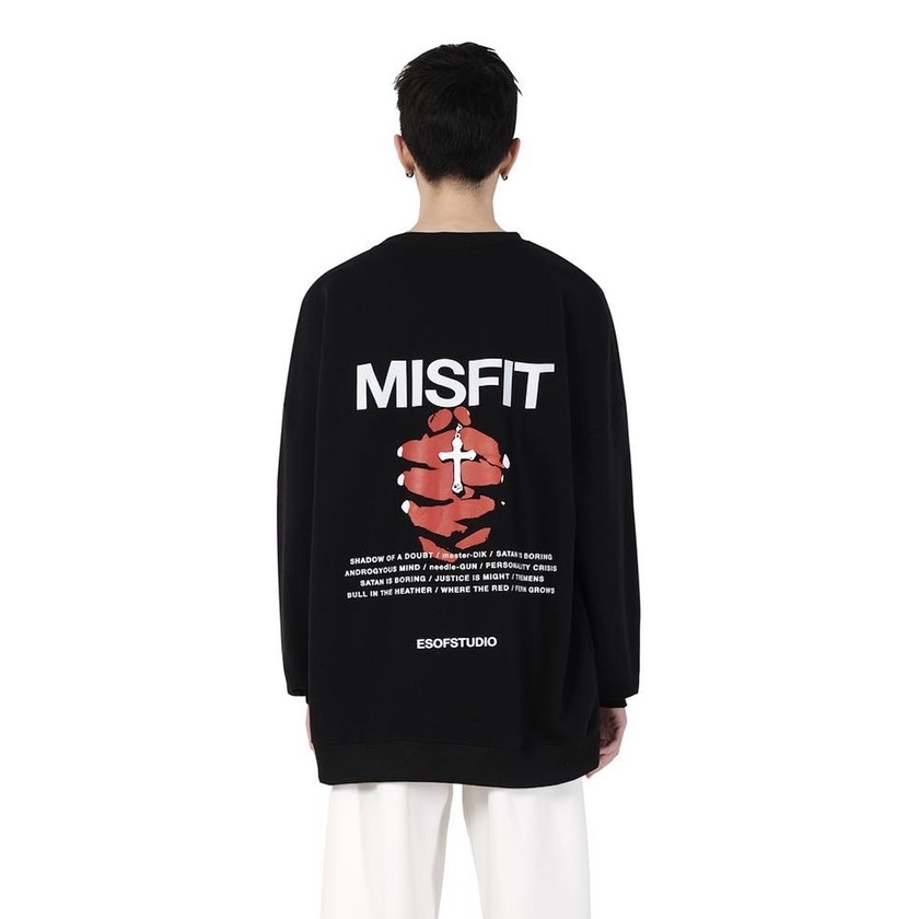 Misfit Rock Hard Sweater (Áo nỉ bông cotton)