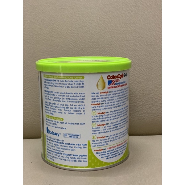 Sữa non Colos IgG 24h 90gr - Hợp 60 gói ( Date mới nhất)