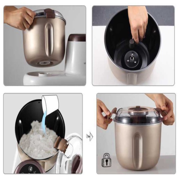 Máy làm bánh mì, trộn bột hàng nhập khẩu Chính hãng Bear HMJ-A35A1