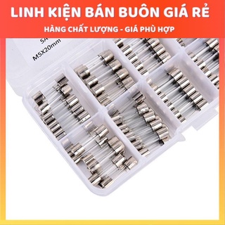 Cầu Chì Ống Các Loại Kích Thước 6x30MM (Túi 5 Cái)