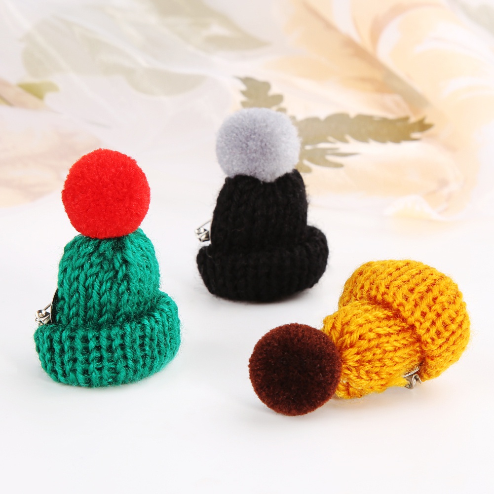 Ghim Cài Áo Hình Nón Len Thời Trang Cho Nữ