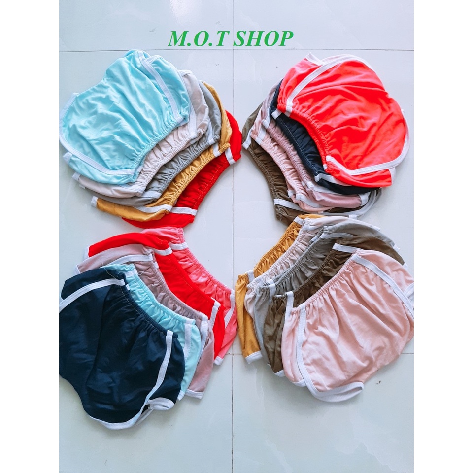 Sét 20 quần đùi bí thun cho bé trai và bé gái từ 4-15KG