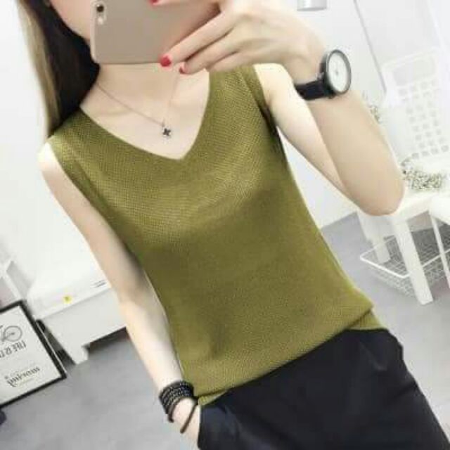 Combo 2 Áo len ba lỗ