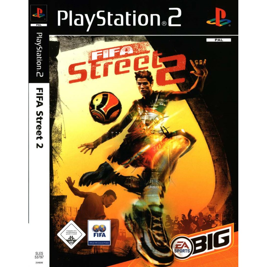 Đĩa Cd Dvd Ps2 Game: Fifa Street 2