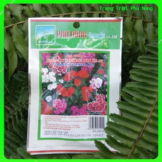 Hạt Giống Hoa Cẩm Chướng Mix PN-07 Phú Nông - Gói 10 hạt - Dianthus Telstar Mix