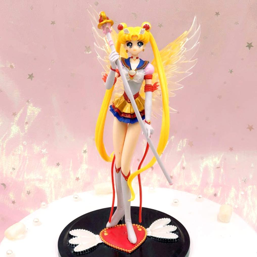 SAILOR MOON 1 Mô Hình Thủy Thủ Mặt Trăng Trang Trí Bánh Kem