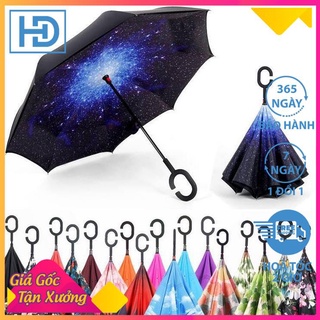 Số 1 Ô Gấp Mở Ngược Che Nắng Oto, Dù Gấp Gọn Che Mưa Ôtô Đa Năng Tiện Dụng