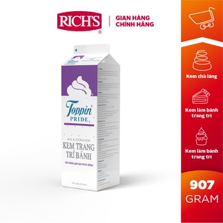 Kem trang trí bánh toppin' value pride hộp 907g