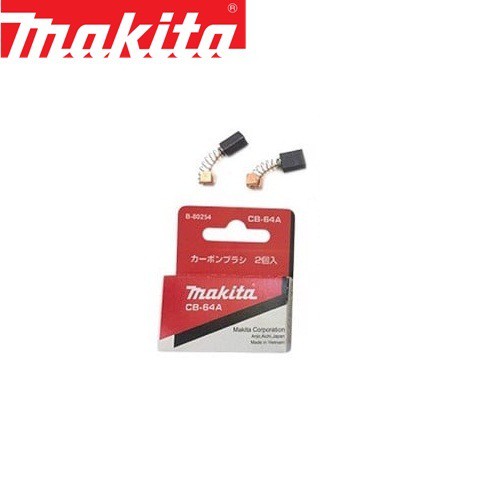 Chổi than CB64 CB 64 CB-64A MAKITA CHÍNH HÃNG B-80254 cho BO3710 MT60, MT431, MT921