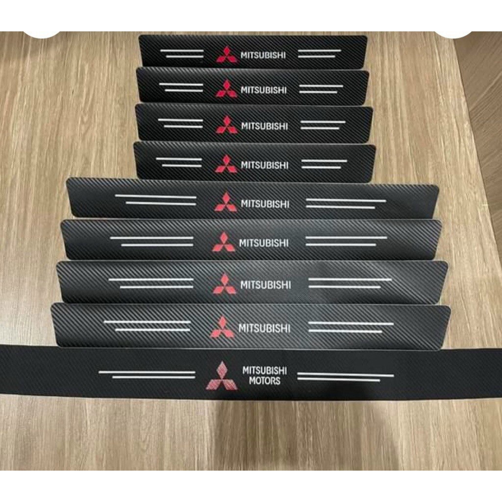 Nẹp Dán Vân Carbon Chống Trầy Xước Bảo Vệ Bậc Cửa Xe Hơi/ Bảo Vệ Cốp Sau Xe Hơi Cho Nhiều Hãng Xe