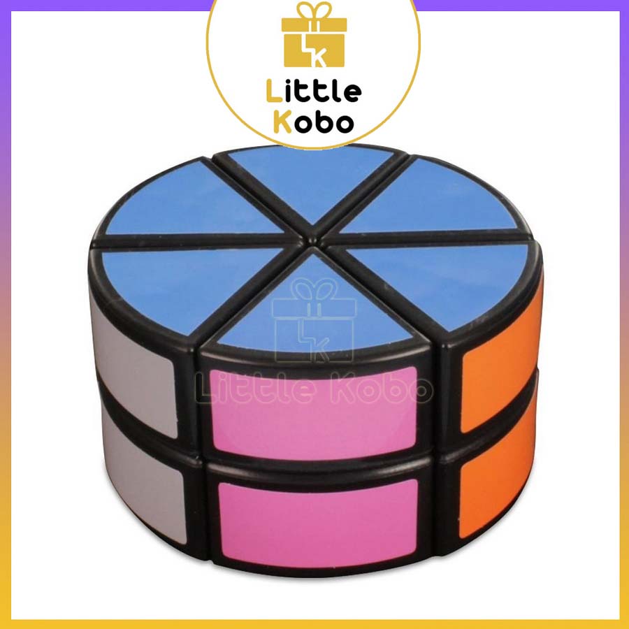 Rubik Biến Thể DianSheng 2-Layer Cheese Wheel Cube 2-Layer Cylinder Cube