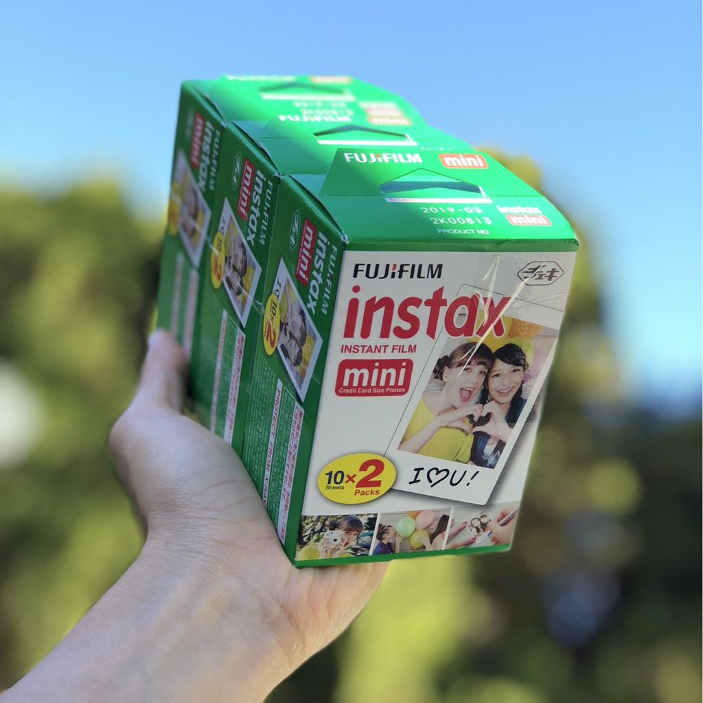 INSTAX MINI FILM - DATE XA 2022-2023 - Giấy in ảnh cho máy chụp lấy liền Instax Mini - Hàng chính hãng