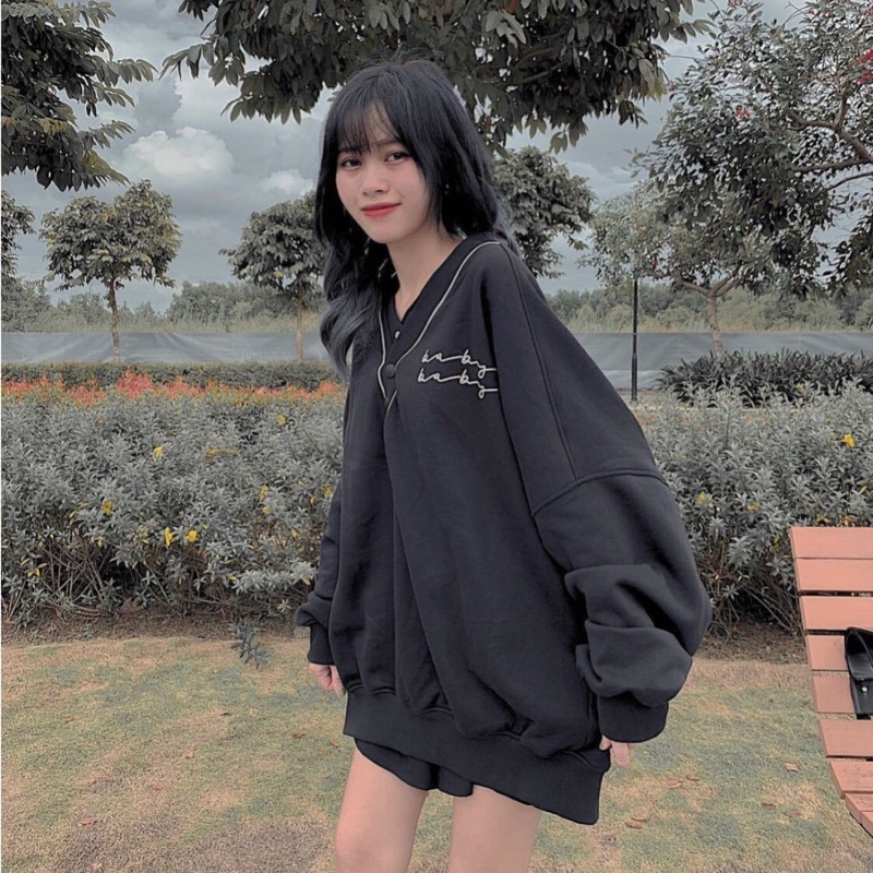 Áo SWEATER BaBy Chất Nỉ Ngoại UNISEX | BigBuy360 - bigbuy360.vn