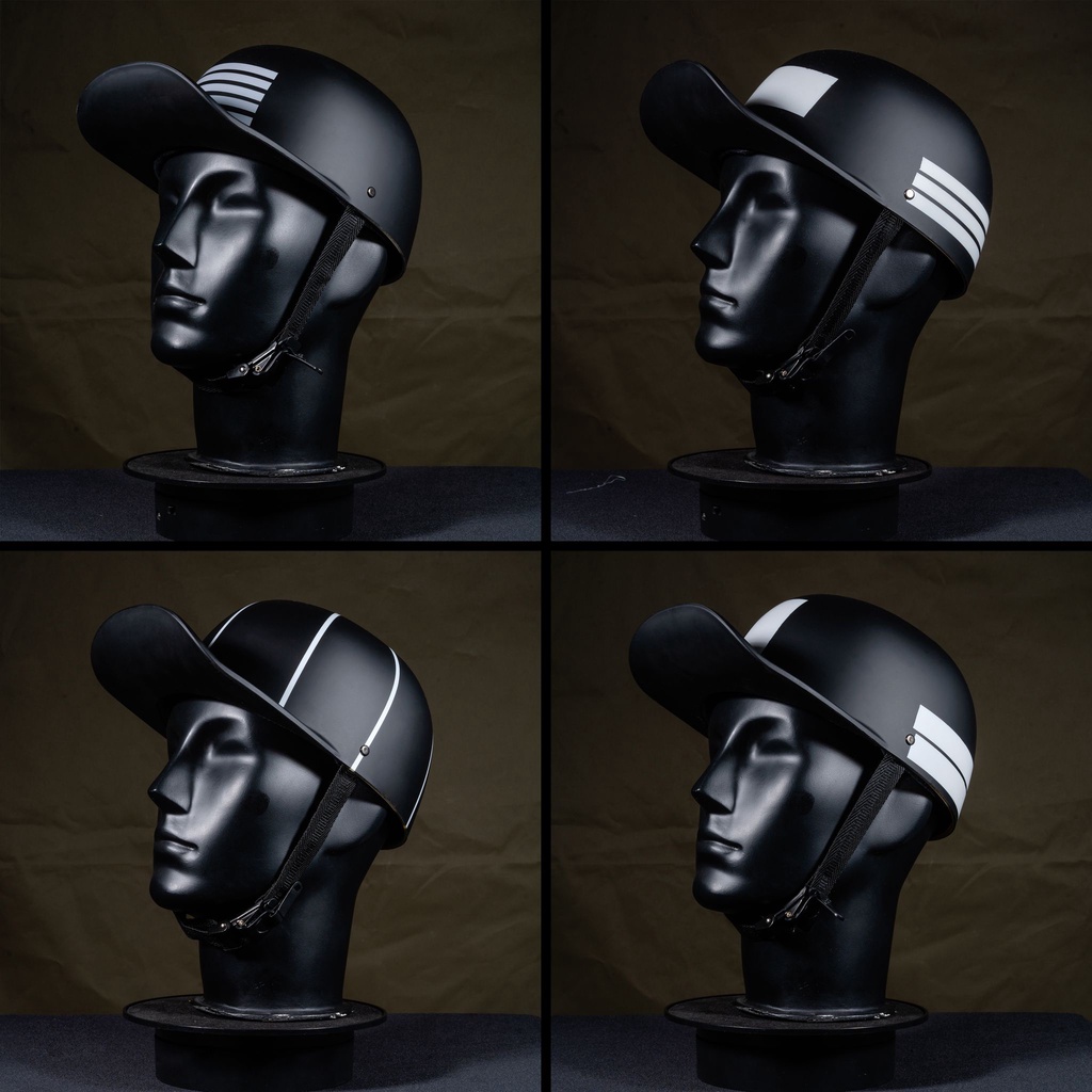 Mũ bảo hiểm lưỡi trai Snapback Bóng Chày ES Helmets, nón bảo hiểm thời trang cho cả nam nữ bảo hành 6 tháng
