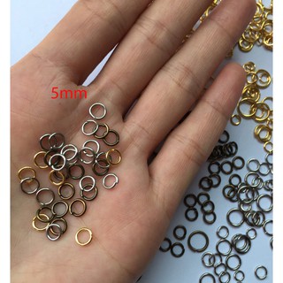 💥 Khoen tròn cắt rãnh, có BẠC TA 925