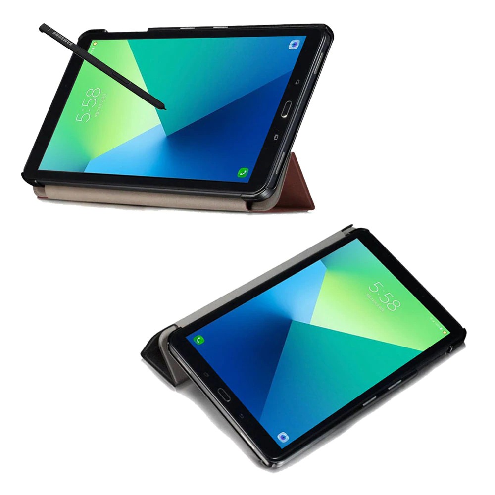 Bao da máy tính bảng mỏng đơn giản với khe cắm bút thời trang cho Samsung Galaxy Tab A A6 10.1 (2016) | BigBuy360 - bigbuy360.vn