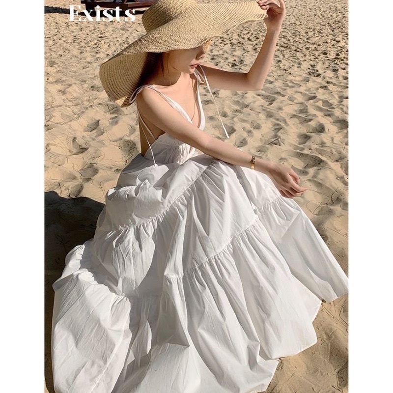 Maxi hở lưng cột dây - 240 | BigBuy360 - bigbuy360.vn