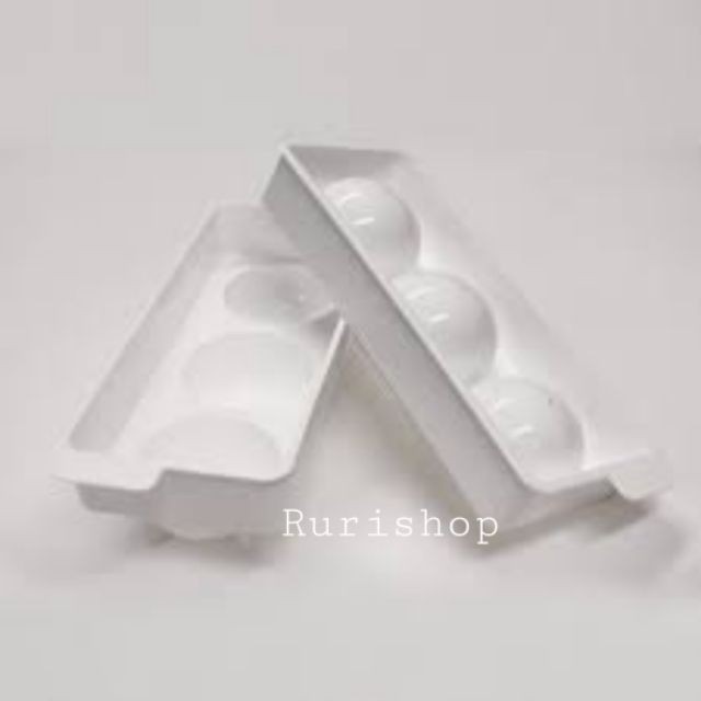 Khay đá tròn 3 viên lớn, 10 viên nhỏ, 4 viên kim cương Kokubo Nhật Bản