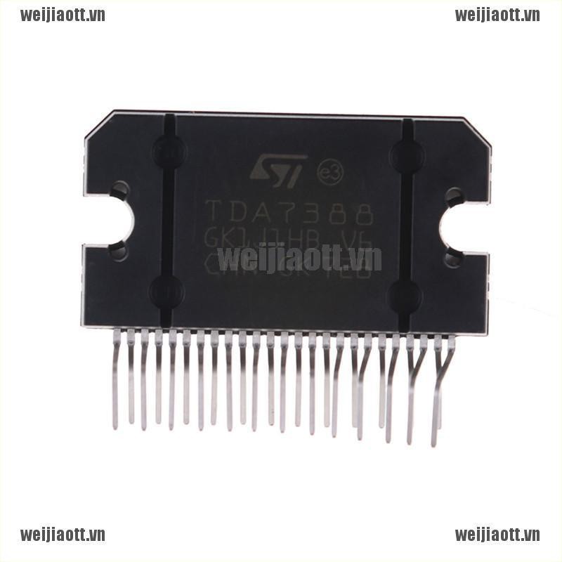 Vi mạch tích hợp khuếch đại ST TDA7388 thay thế TDA7381
