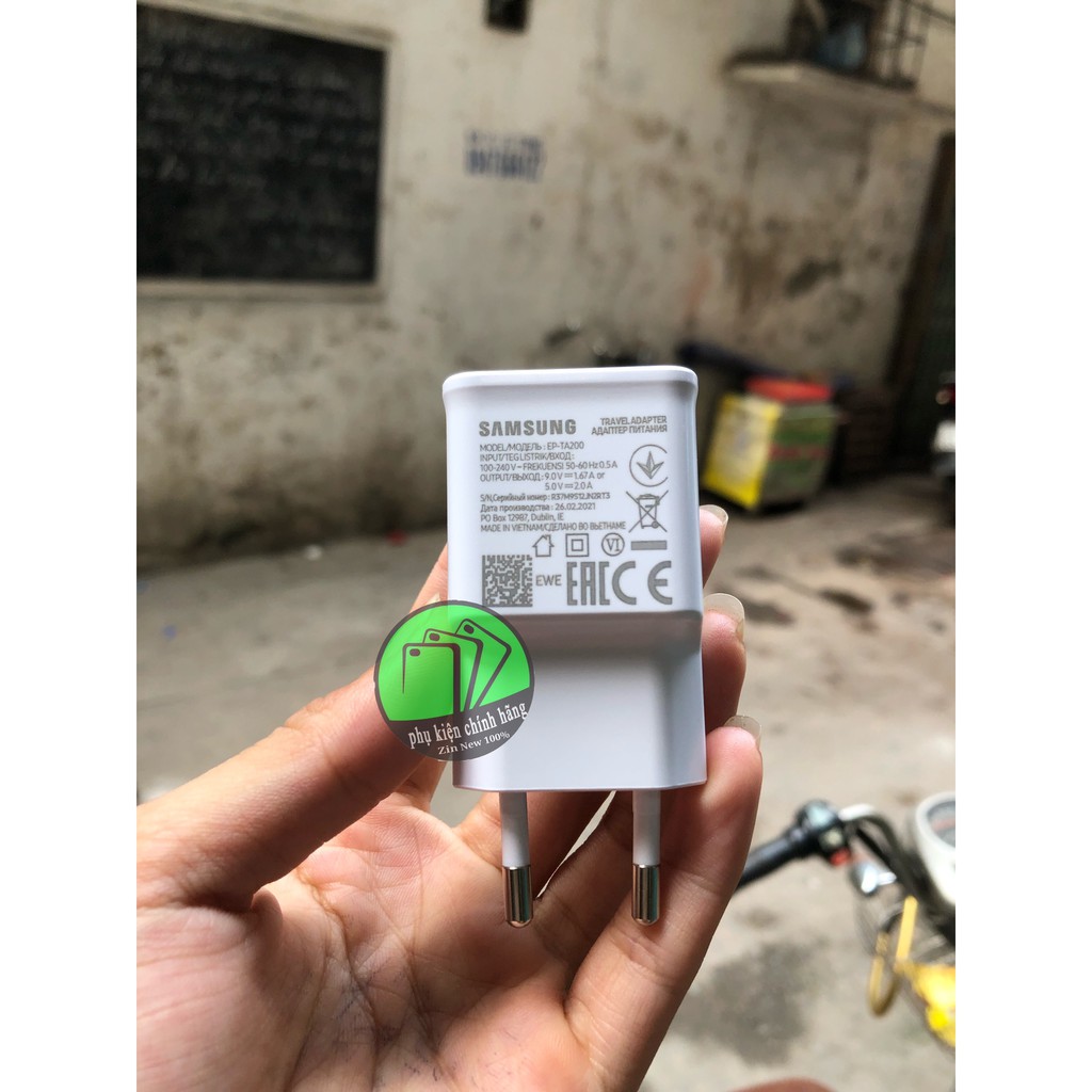 Bộ sạc cáp SamSung S8+ Zin sạc siêu nhanh